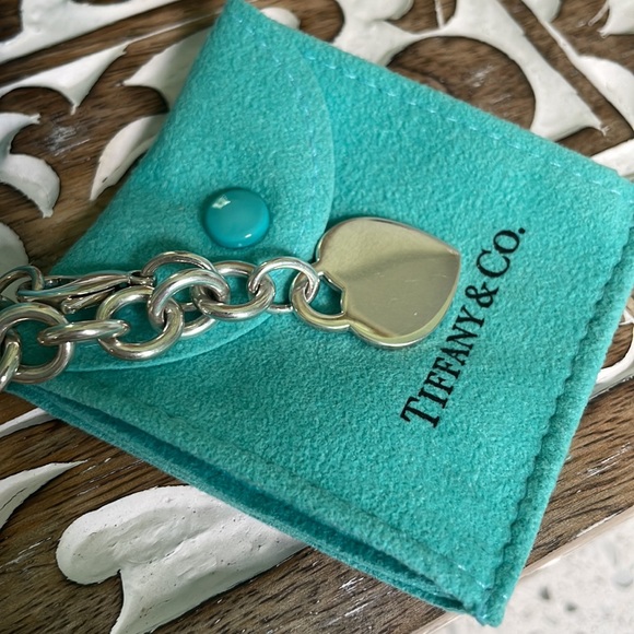 💙RTT Heart Tag Bracelet Sterling Silver excellent💙 - Picture 4 of 11